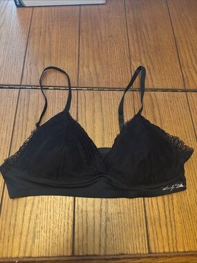 Black Lace Bralette - Women's Intimates